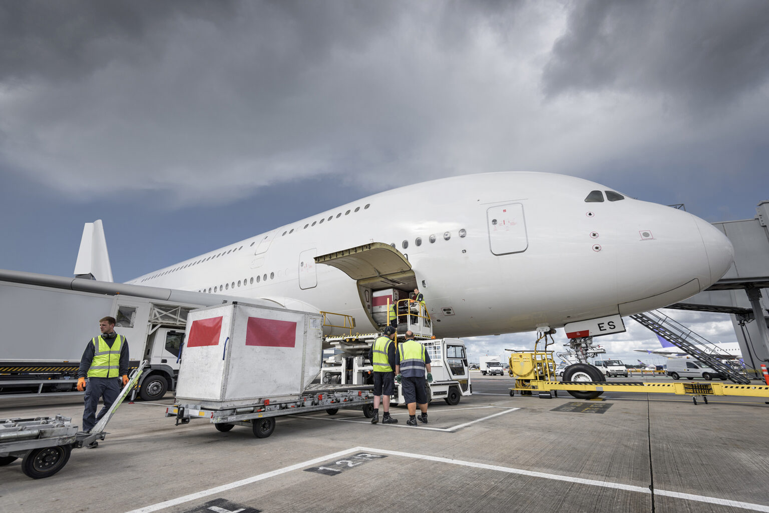 International air freight transport in Peru